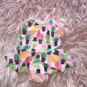 Cactus themed infant one piece swim suit 🌵🌵